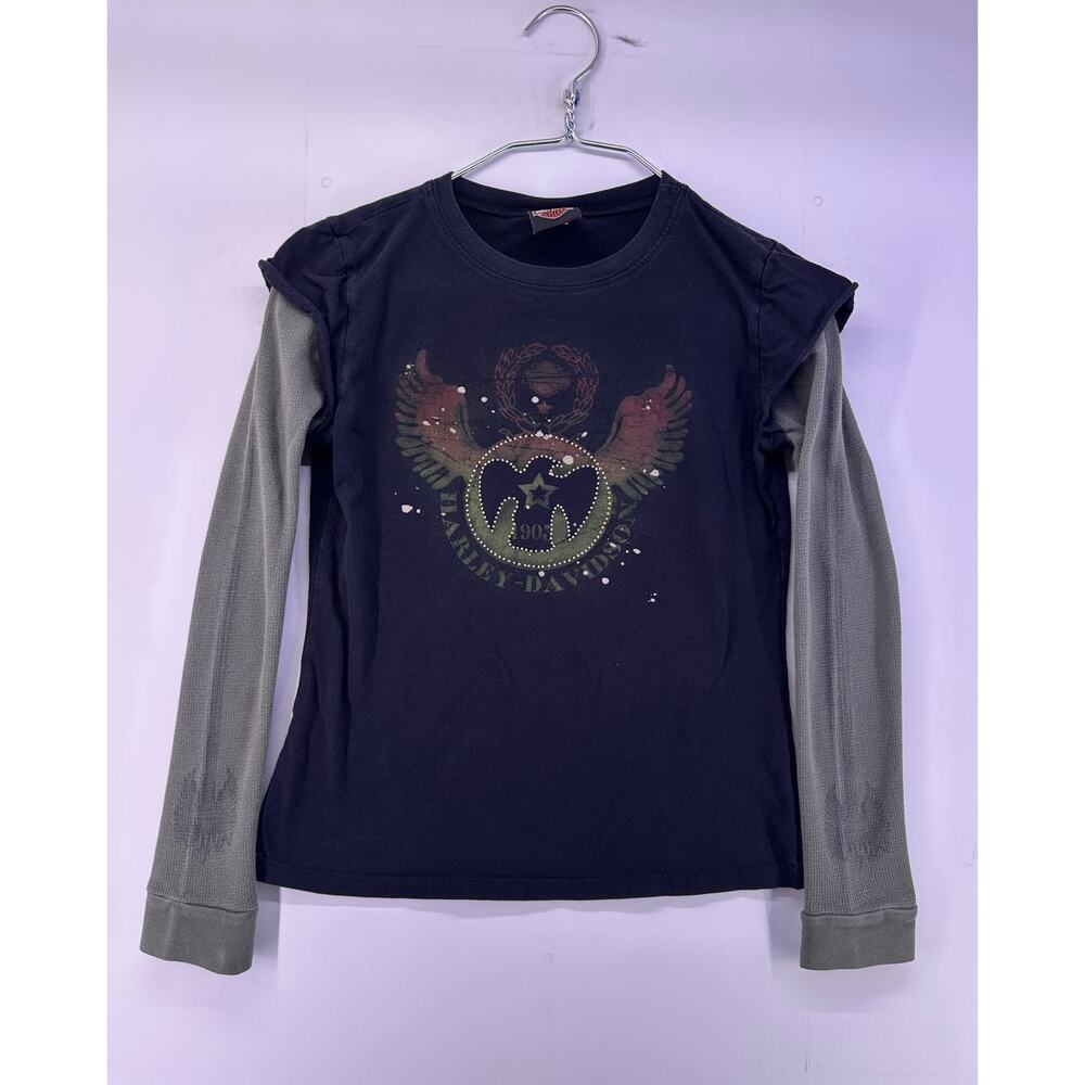 2007 Harley Davidson Womens Longsleeve Lisle IL Size Medium